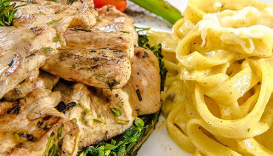 Kekikli Kremalı Tavuk